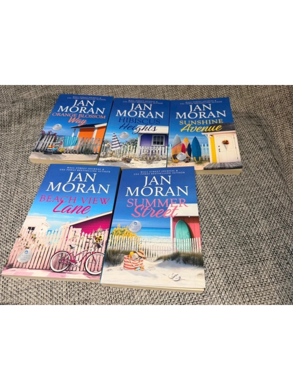 Jan Moran’s Crown Island Series (5 Paperback Books)